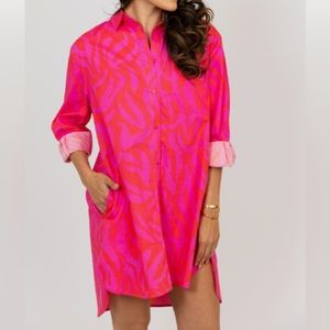 Karlie zebra pocket dress